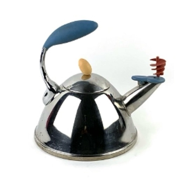 Alessi Kitchen Vintage Alessi Modernist Whirligig Teapot By Michael
